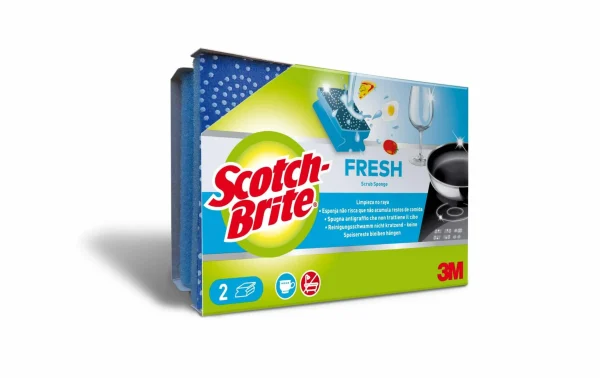 Éponge Scotch-Brite Fresh 2 Pièce/s – Éponge De Nettoyage 1