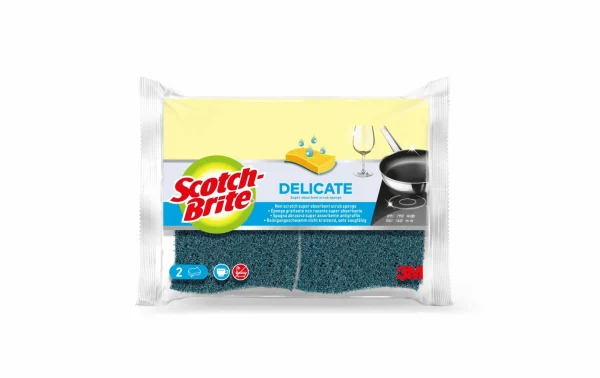 Éponge Scotch-Brite Cellulose Delicate 2 Pièce/s – Éponge De Nettoyage 1