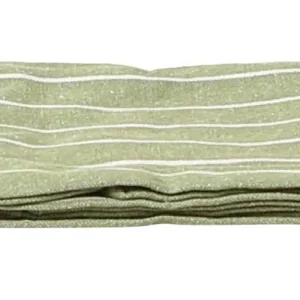 Esmée Torchon Pour La Vaisselle 50 X 70 Cm, Rayé, Vert Olive – Torchon Pour La Vaisselle 7