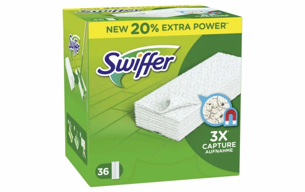 Swiffer Lingette Sécher 36 Pièces – Couvercle D’essuie-glace 1