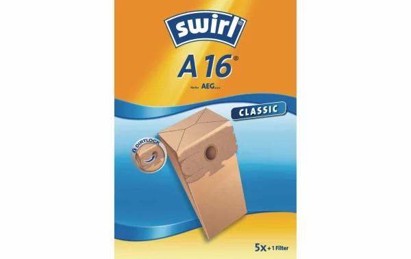 Swirl Sac Filtrant Pour Aspirateur A 16 5 Pièce/s – Sac à Poussière 1